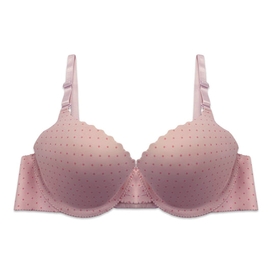 Padded Bra - Pink Dot