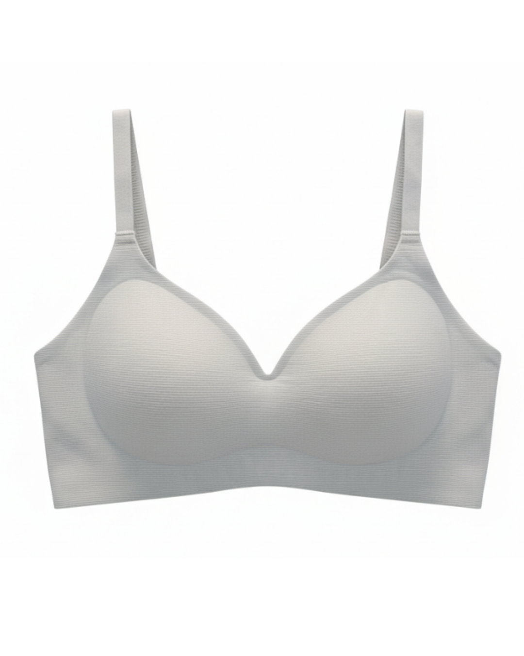 Padded Seamless Pure Bra - Grey