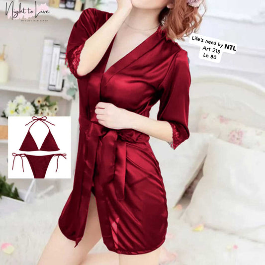 Short Nighty Set (N-T-L-45)