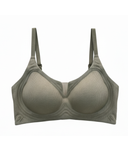Padded Seamless Curve Bra - Olive Green