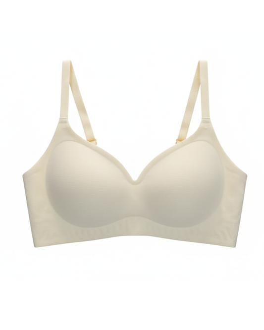 Padded Seamless Pure Bra - Off White