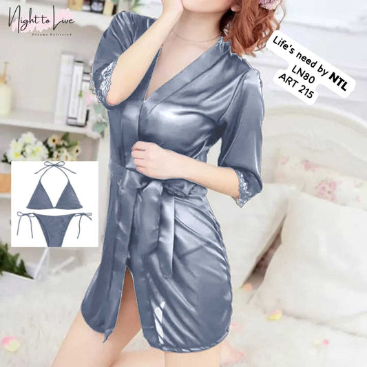 Short Nighty Set (N-T-L-43)