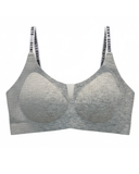 Padded Seamless Curve Bra - Grey