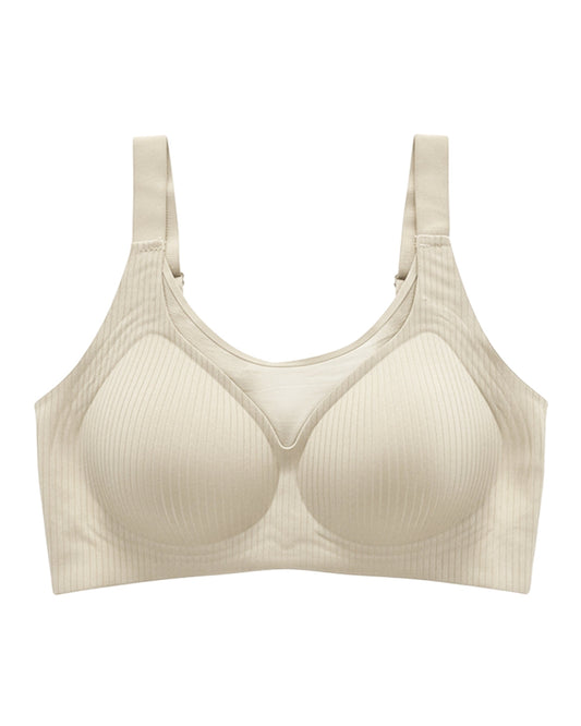 Padded Seamless Ease Bra - Off White