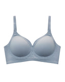 Padded Seamless Soft Bra - Blue