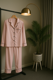 Silk PJ Set - PINK