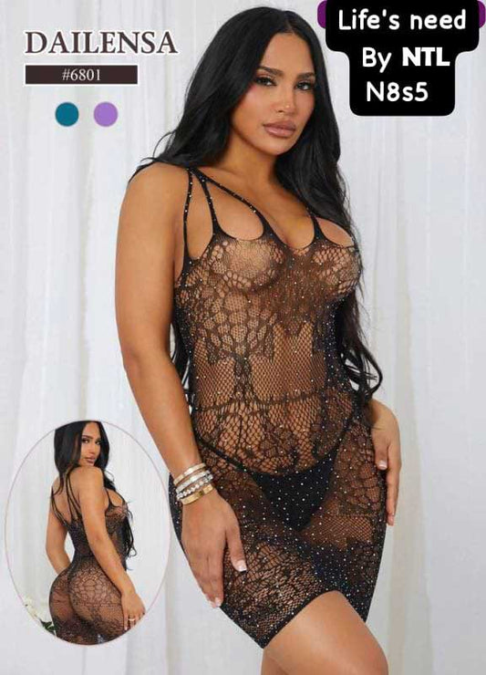 Mesh Fishnet Bodystocking Lingerie (N-T-L-94)