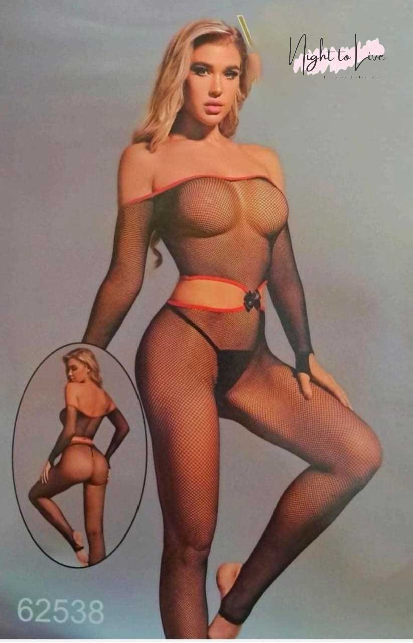 Mesh Fishnet Stocking Lingerie