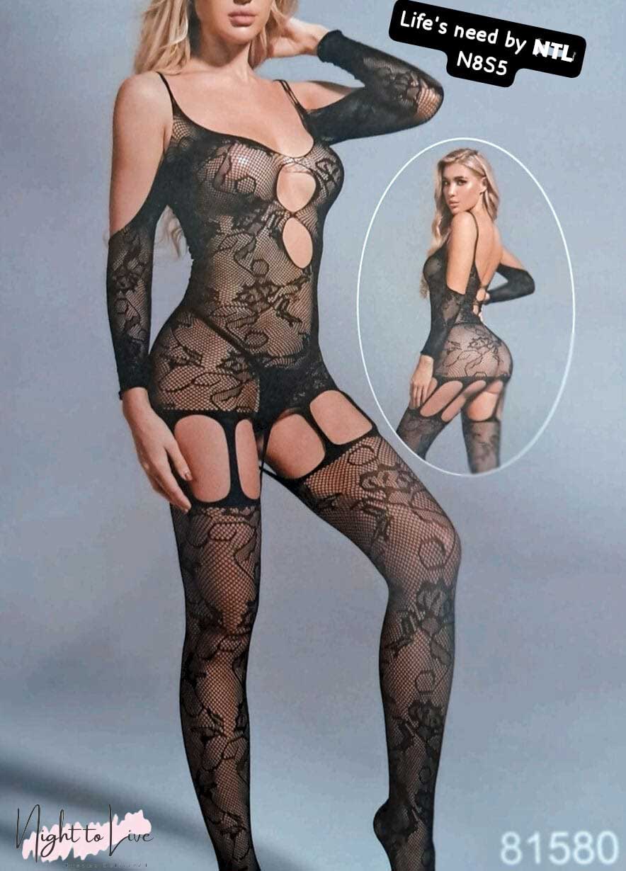 Mesh Fishnet Stocking Lingerie