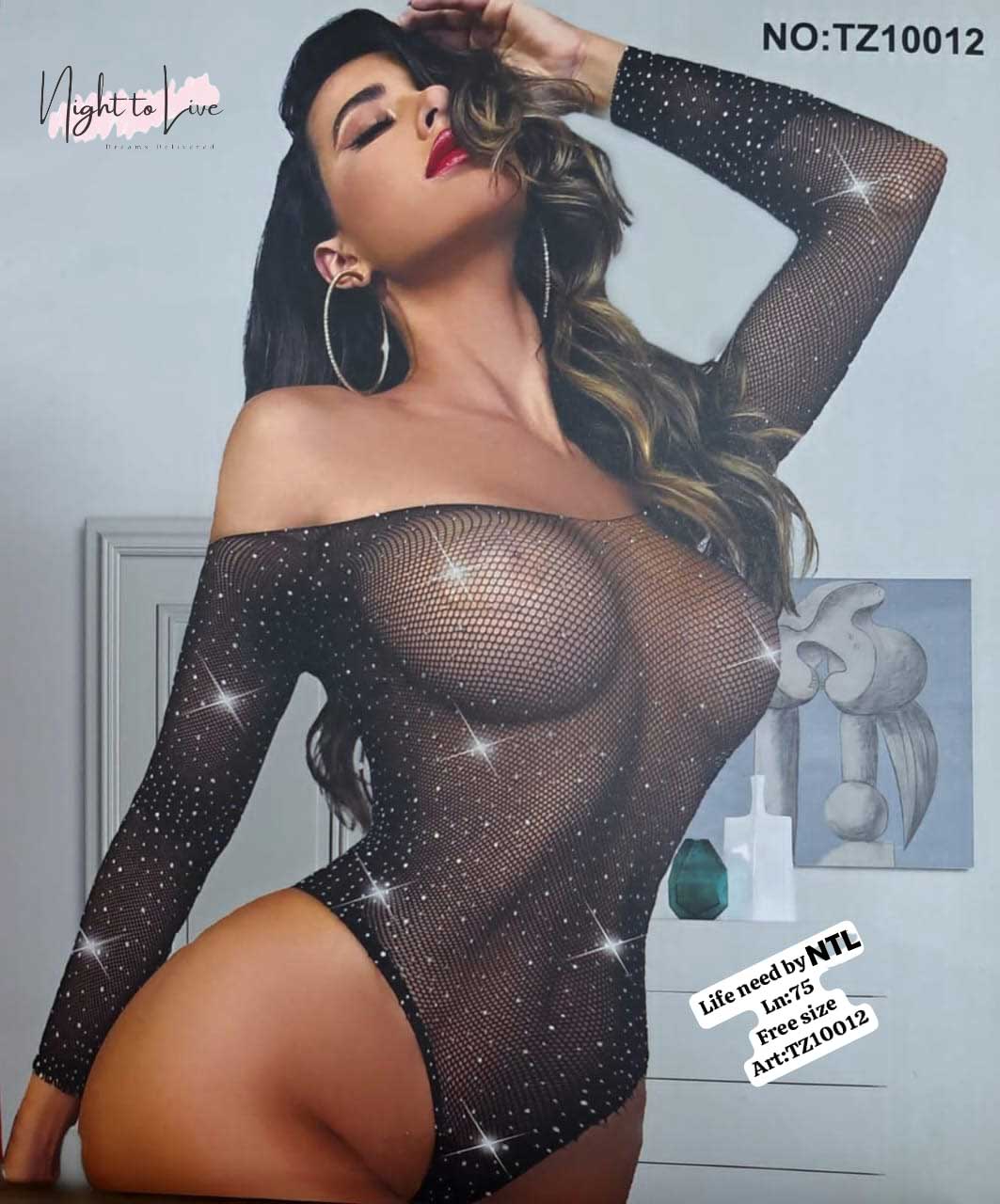 Mesh Fishnet Stocking Lingerie