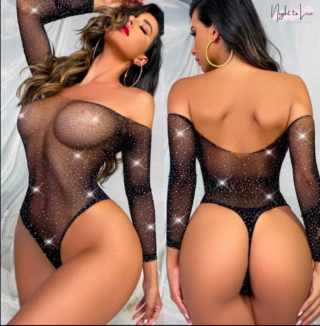 Mesh Fishnet Stocking Lingerie