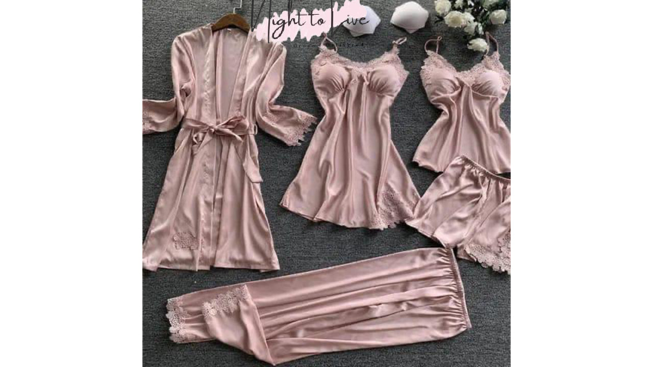 5-Piece Nightwear Set(N-T-L-122)