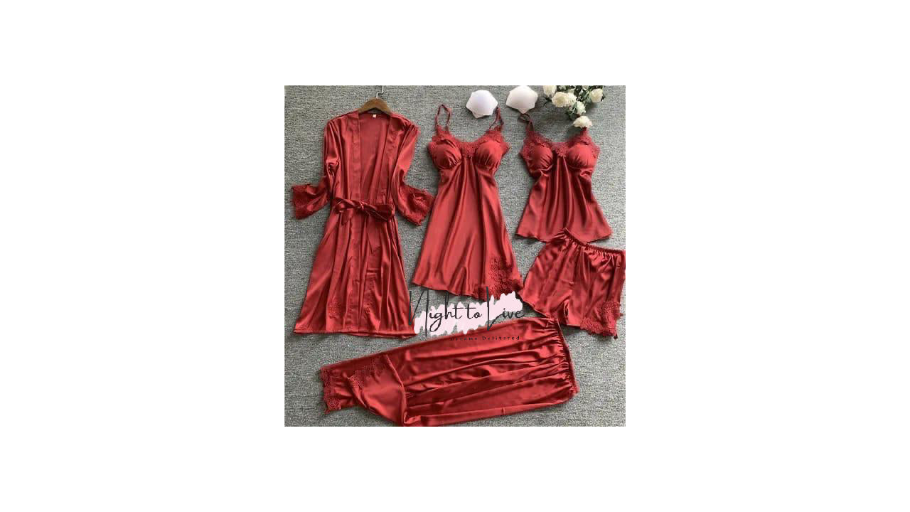 5-Piece Nightwear Set(N-T-L-124)