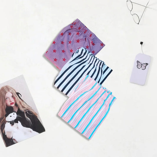 Pack Of Three Soft Cotton Pajama For Woman Set 112