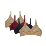 Pack of 4 - Soft Charm Bras