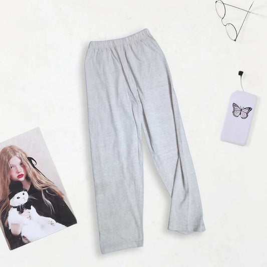 Simple Grey Soft Cotton Pajama For Women