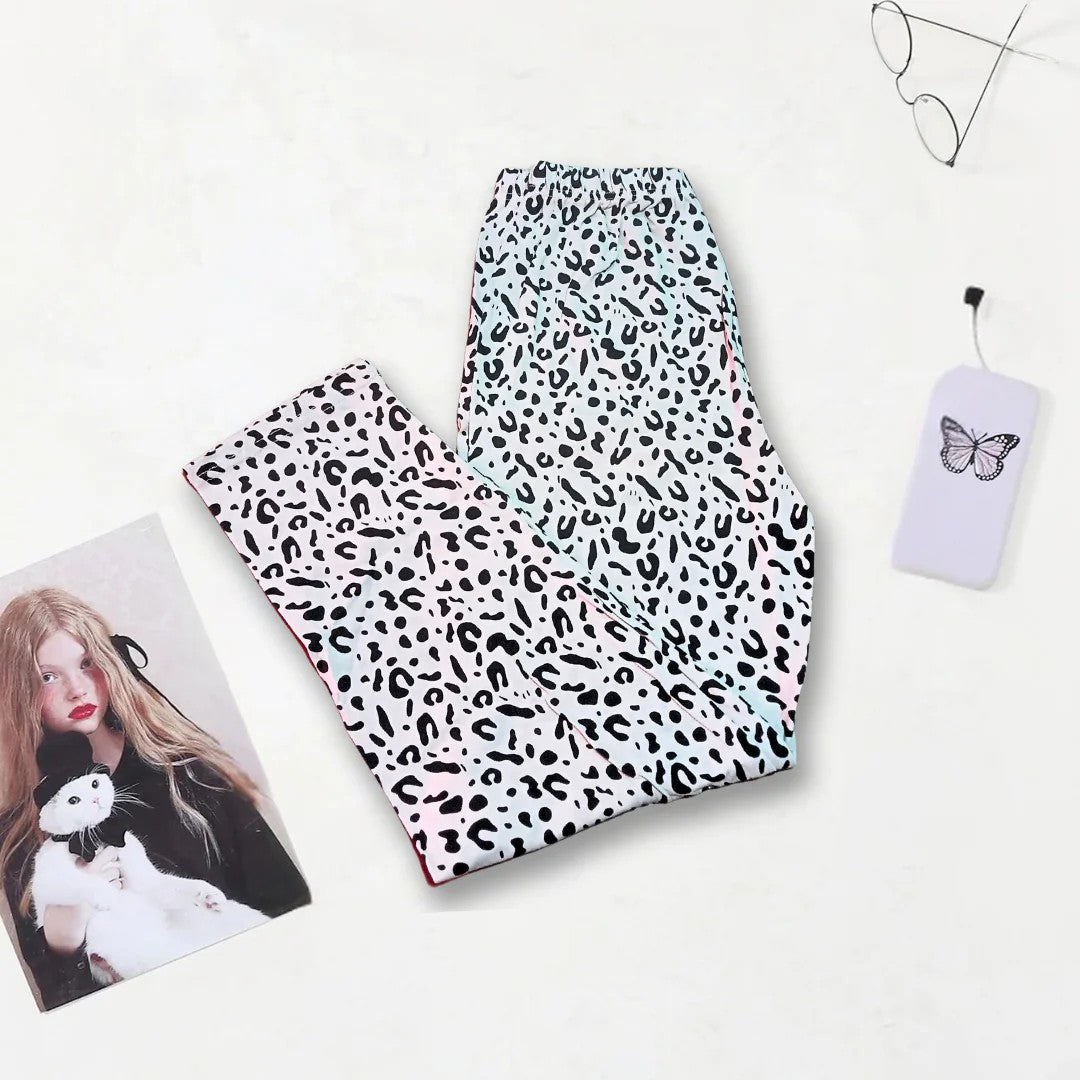 Tiger Printed Soft Cotton Pajama For Women