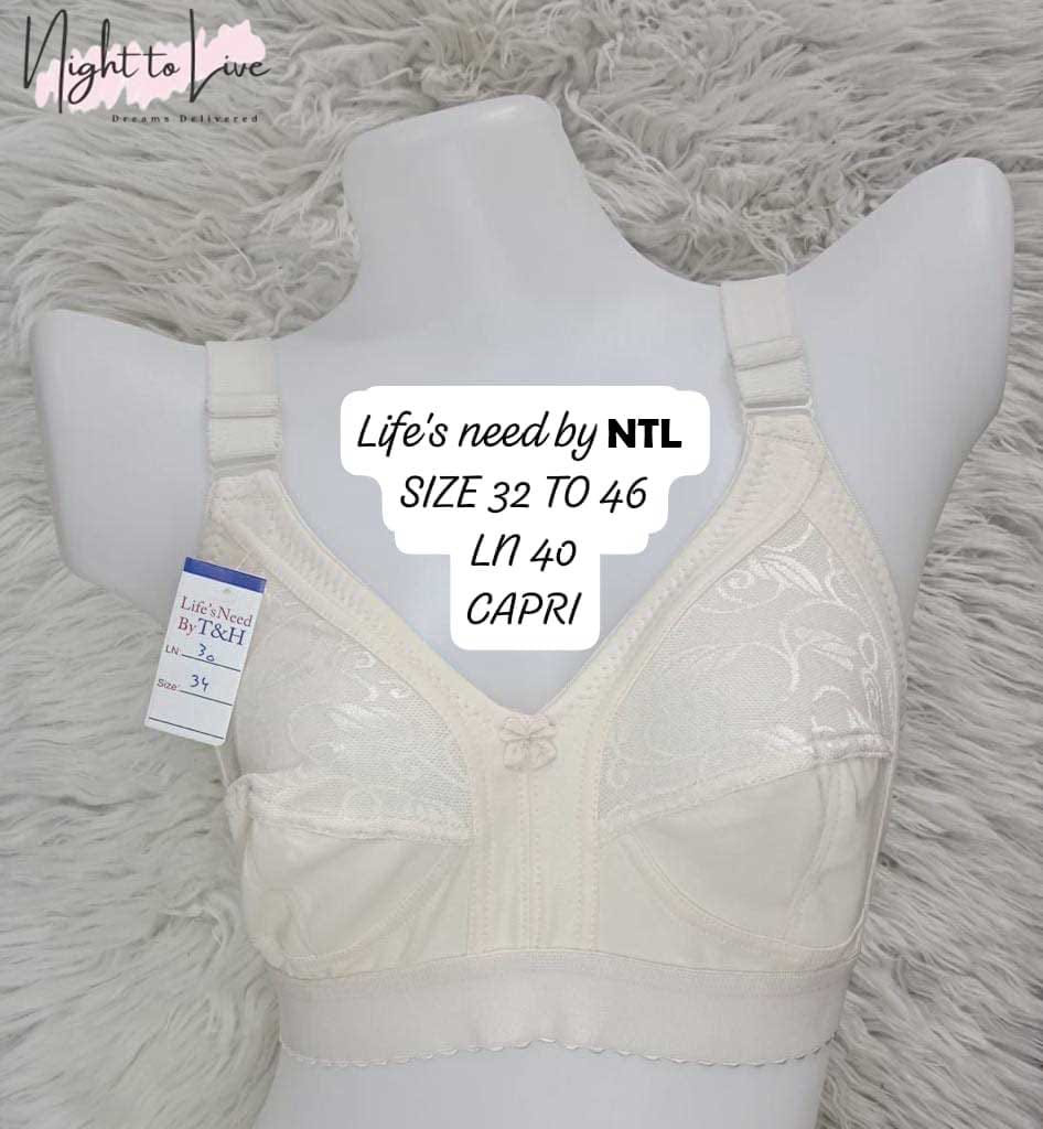 COTTON BRA(N-T-L-195)