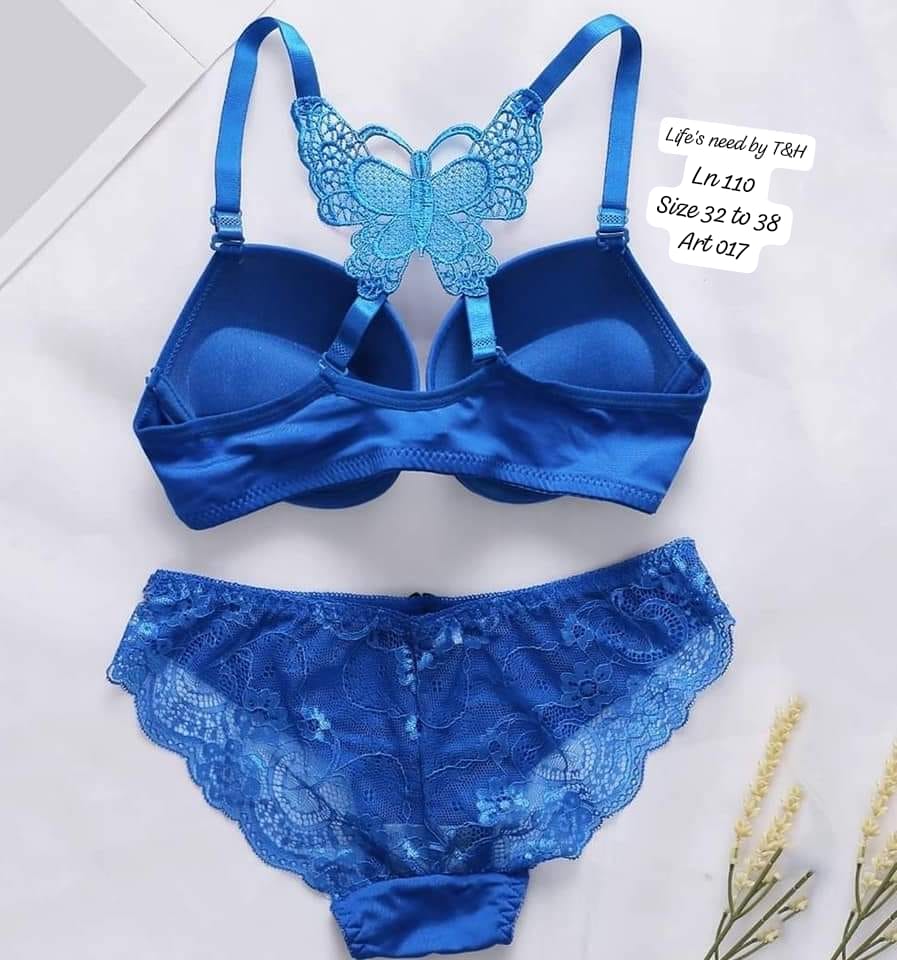 BUTTERFLY BRA-PANTY SET