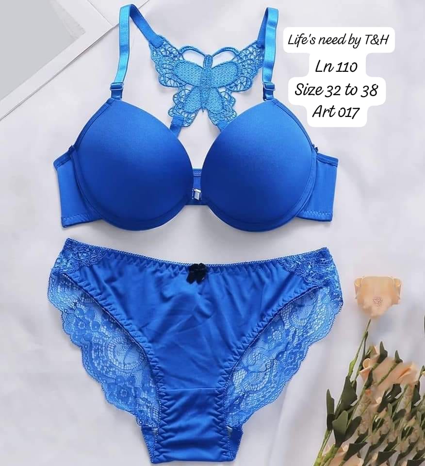 BUTTERFLY BRA-PANTY SET