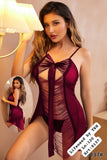 Short Net Night 2-Piece Set (N-T-L 290