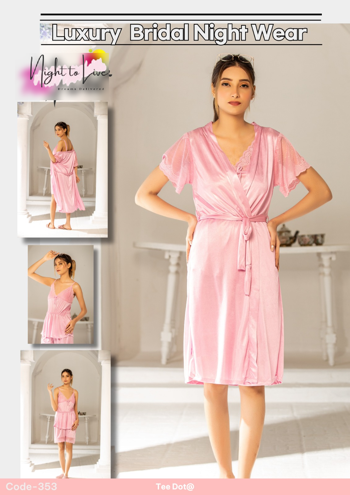 Bridal Night Wear (N-T-L-294)