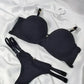 Imported Premium Bra & Panty Set with Beads – Soft Padded - 547