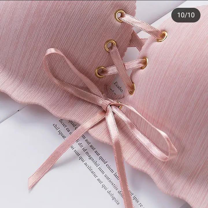 Imported Premium Breast Lace Design Bra & Panty Set – Victoria’s Secret Inspired