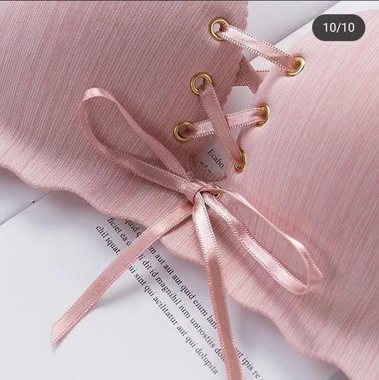 Imported Premium Breast Lace Design Bra & Panty Set – Victoria’s Secret Inspired