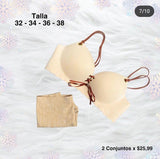 Imported Premium Breast Lace Design Bra & Panty Set – Victoria’s Secret Inspired - 097