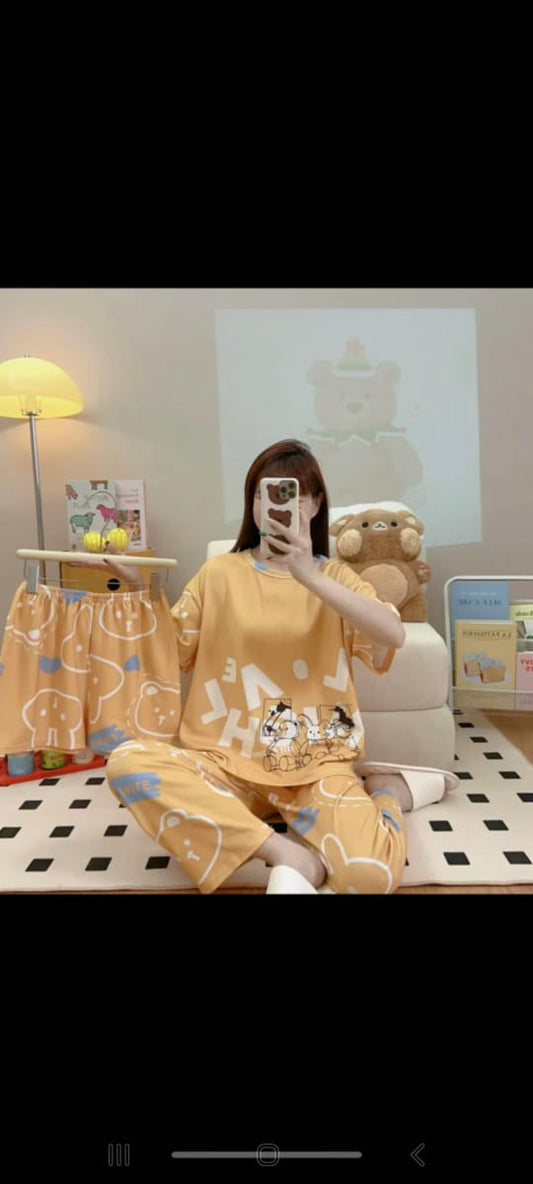 Premium Imported Linen 3-Piece Set - 066