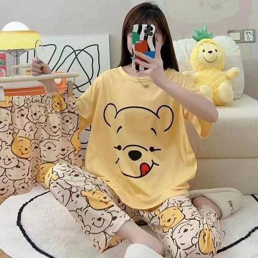 Soft Cotton Jersey 3 PCs Night Suit - 0014