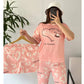 Soft Cotton Jersey 3 PCs Night Suit - 0012