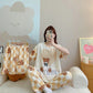 Soft Cotton Jersey 3 PCs Night Suit - 009