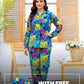Imported Booski Linen Outfit with Scrunchie  - 09