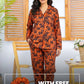 Imported Booski Linen Outfit with Scrunchie  - 07