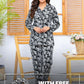 Imported Booski Linen Outfit with Scrunchie  - 06