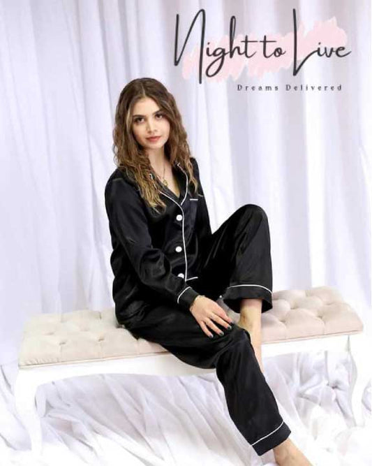 Viscose Silk Trouser Shirt Set(N-T-L-117)