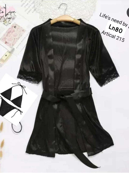 Short Nighty Set (N-T-L-46)