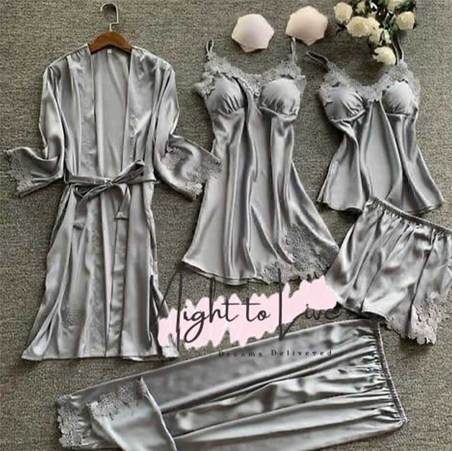 5-Piece Nightwear Set(N-T-L-123)